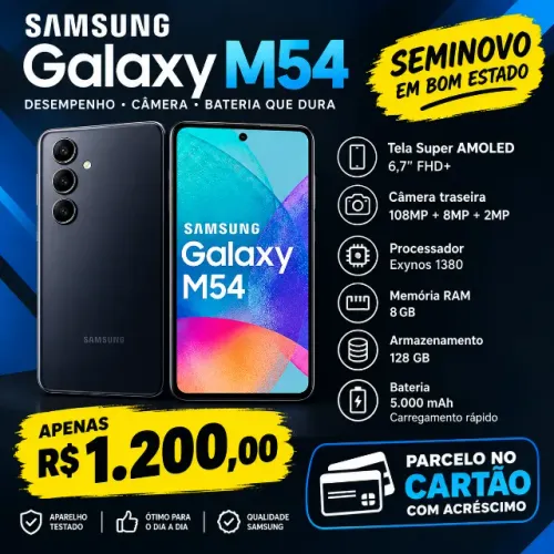 Vendo celular Sansung Galaxy m54 