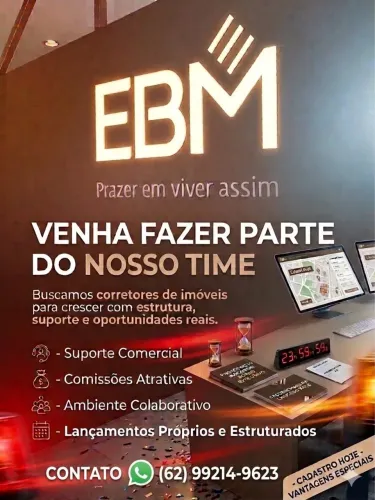 Vaga pra corretor de imóvel