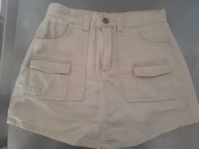 Short saia Infantil 12 anos Palomino