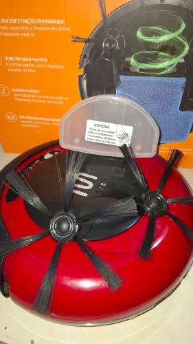 Aspirador robô Bivolt automático Multi Bivolt 3 em 1