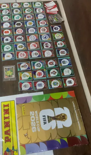 ÁLBUM - FIGURINHAS COMPLETO COPA 2026