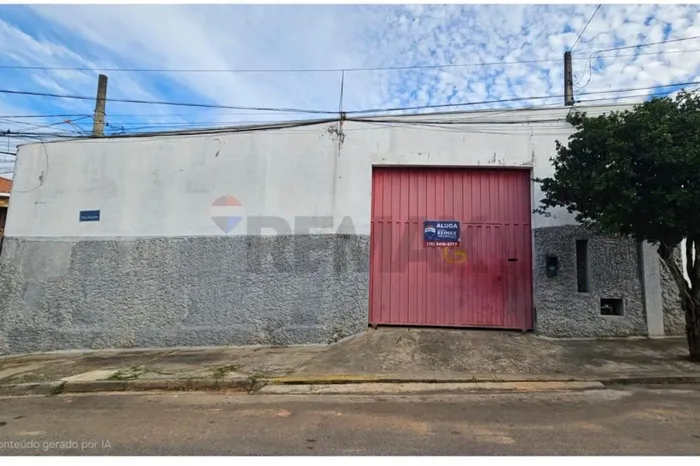 Galpão Comercial no Centro de Boituva para Locação