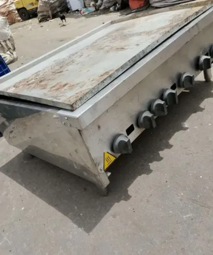 Chapa a gás industrial inox reforçado