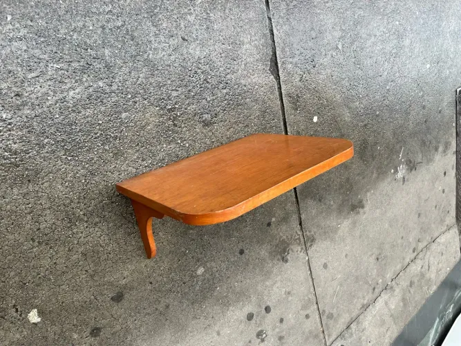 Mesa de Parede de Madeira 56 x 46 cm