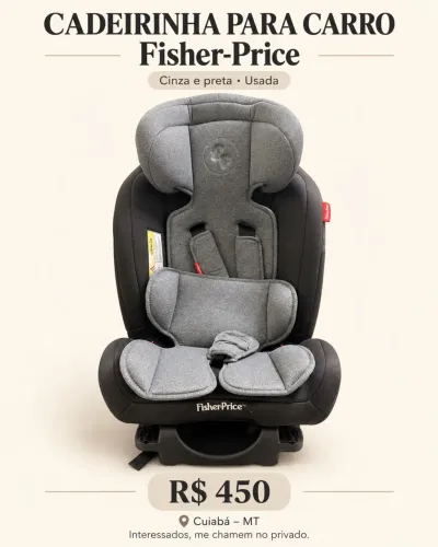 Cadeira de carro Fisher Price 360 All Stages