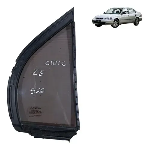 Vidro Fixo Porta Traseira Lado Esquerdo Honda Civic 1996 20