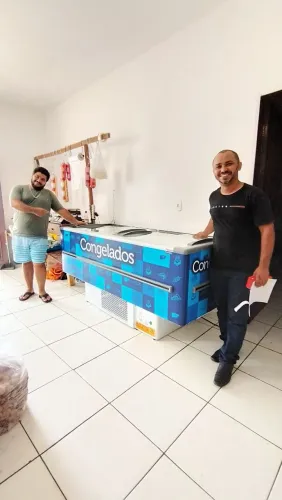 ILHA DUPLA AÇÃO 2 METROS 568 LITROS COM ILUMINAÇÃO DE LED FRICON