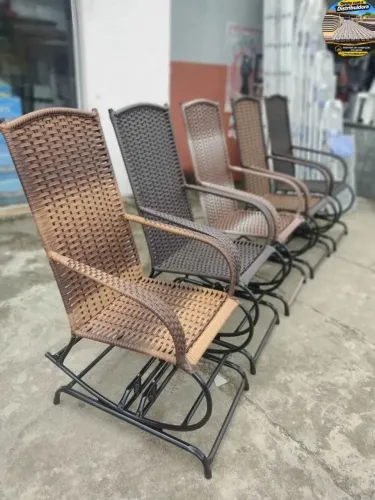Cadeira de balanço 4 molas