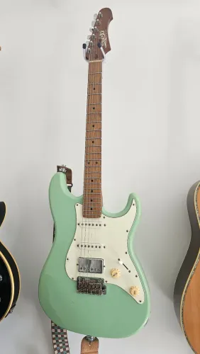 Guitarra Stratocaster Jet Js 400 Surf Green