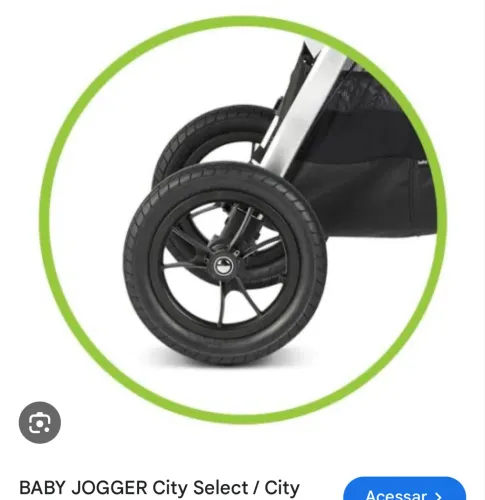 Rodas carrinho baby Jogger traseira 