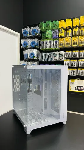 Gabinete Aquário Clarity Branco