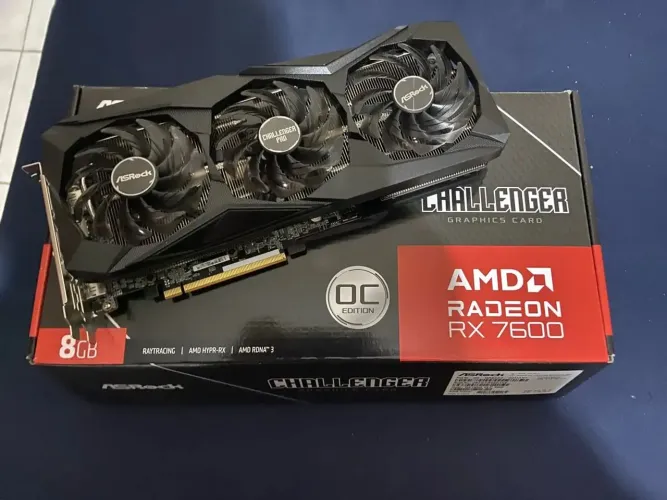 RX 7600 ASROCK CHALENGER ACEITAMOS TROCAS