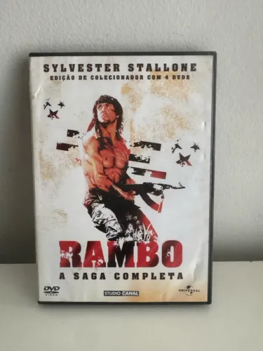 DVD Rambo A Saga Completa
