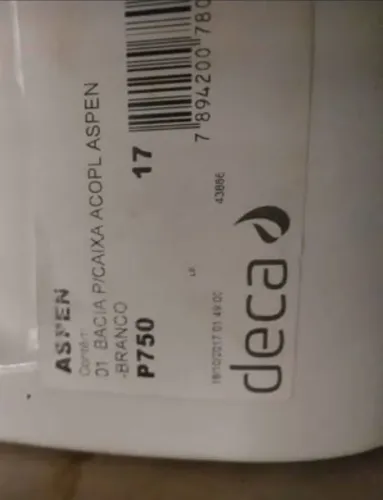 Vaso Bacia Deca