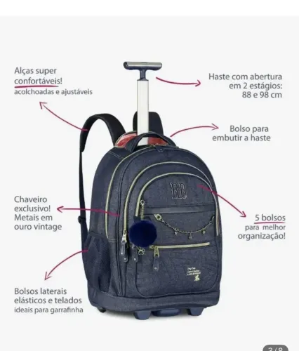Mochila Rebecca Bombom