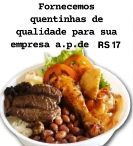 Almoço de qualidade - Quentinhas e Marmitex para sua empresa 