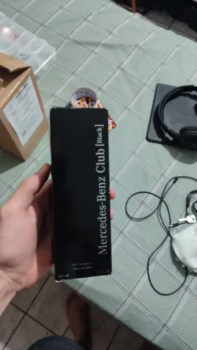 Perfume Mercedez Club Black 100ml
