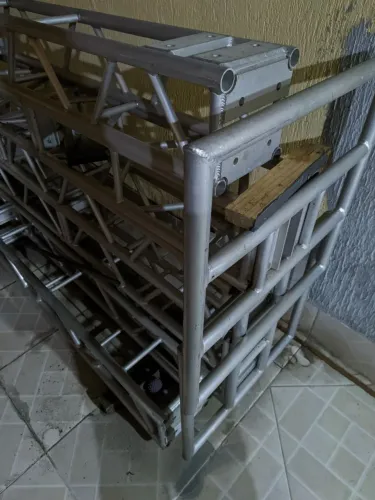 Kit Alumínio AL-25 Base Quadrada Box Truss