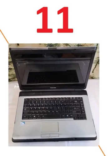 Cód.11) 1un. Notebook Toshiba Satellite L305 S5919 usado defeito sucata p/ retirar peças