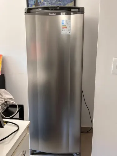 Geladeira Frost Free 342L com Espaço Extra Frio Inox Consul