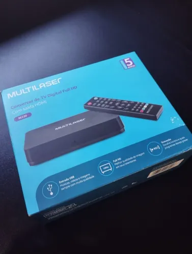 Conversor Digital e Gravador Full HD com Saída HDMI