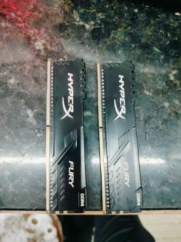 Memória ram ddr4 HYPER FURY 2X8GB