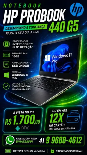 Notebook Probook HP 440 G5
