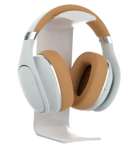 Suporte De Mesa Para Fone De Ouvido Headphone (Branco)