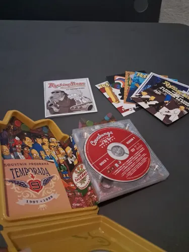 Coleção DVD Simpsons Temporada 9 - Box