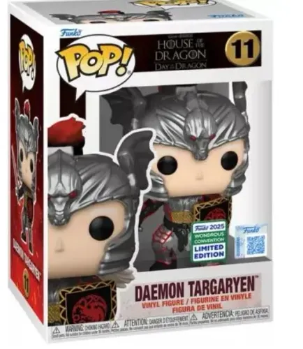 Funko Pop! Television House Of The Dragon / A Casa do Dragão Daemon Targaryen 11 Exclusivo