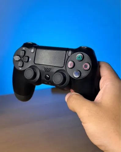 ? Controle Sem Fio para PS4 Bluetooth com Vibração Dupla | Novo na Caixa