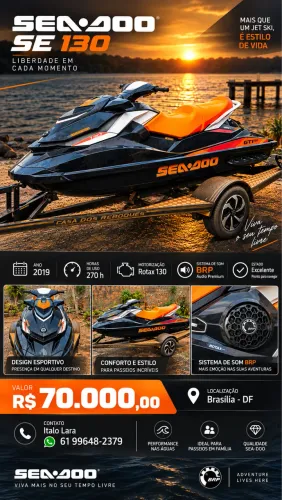 Jet Ski Seadoo Se 130