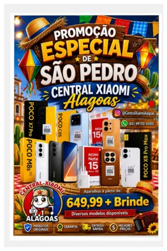 Xiaomi Poco X8 Pro Max 5G, Redmi Note 15 Pro 5G e Diversos Modelos Disponíveis 