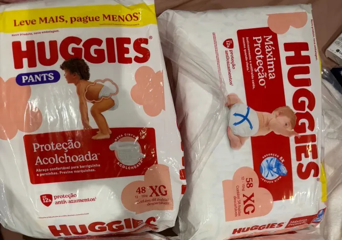 Huggies XG short ou fita