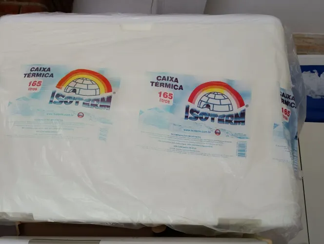 Caixa térmica 165 litros