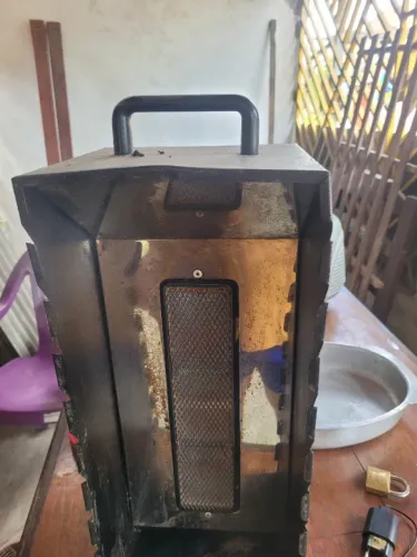 Churrasqueira a gás para 10 espetos (ideal para negocio propio)