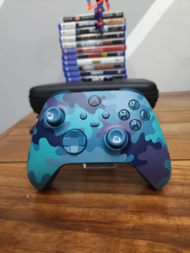 Controle Original Xbox Mineral Camo Series S/X, One S/X e PC