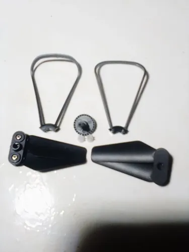 Kit de hélices protetores de hélices pinhões e carrossel pra mini drone s171 pro