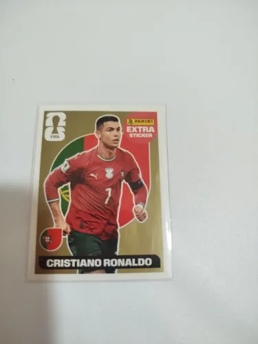 Figurinha copa 2026 : CR7 OURO