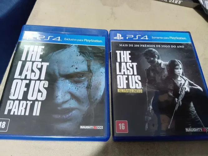 Jogos PS4 The last of Us part 1 e 2