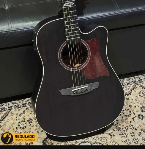 Violão Strinberg Sd200c Smoked Folk Eletroacústico - Regulado