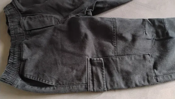 2 calças pretas masculina, da Renner