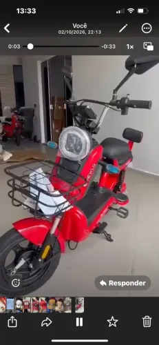 Promoção moto elétrica nova potência 800W