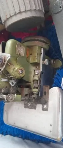 máquina de costura Overlock semi-industrial portátil
