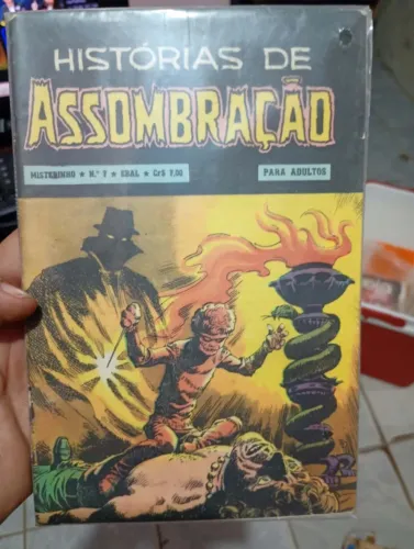 Rarissimo Gibi Historias de Assombração da Editora Ebal (anos 70)