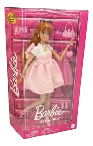 Rare Find Barbie Midge Deluxe Style Ruiva Chase NRFB