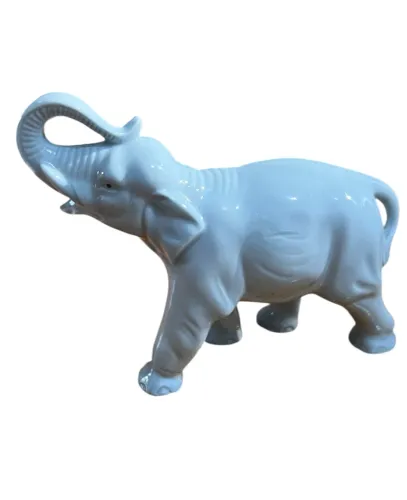 ANTIGO ELEFANTE DE PORCELANA