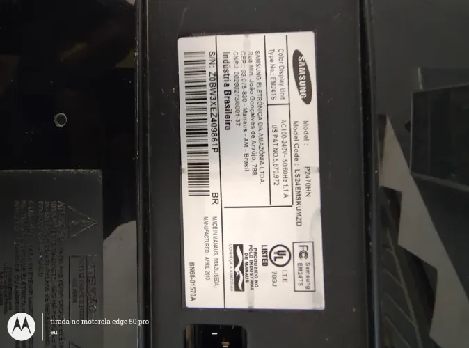 Vendo TV/monitor LCD 24"