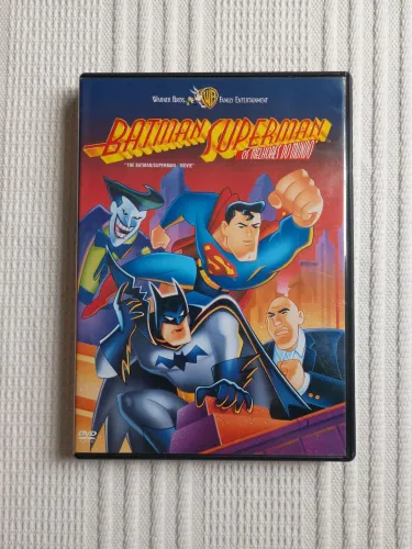 DVD: BATMAN/SUPERMAN/OS MELHORES DO MUNDO