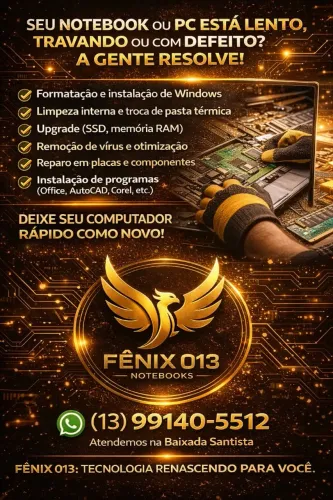 Seu notebook ou PC tá lento ? Temos a solução 